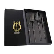 4 - Piece Set of Stainless Steel Cutlery for Western Dining - Back of house