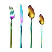 4 - Piece Set of Stainless Steel Cutlery for Western Dining - Back of house