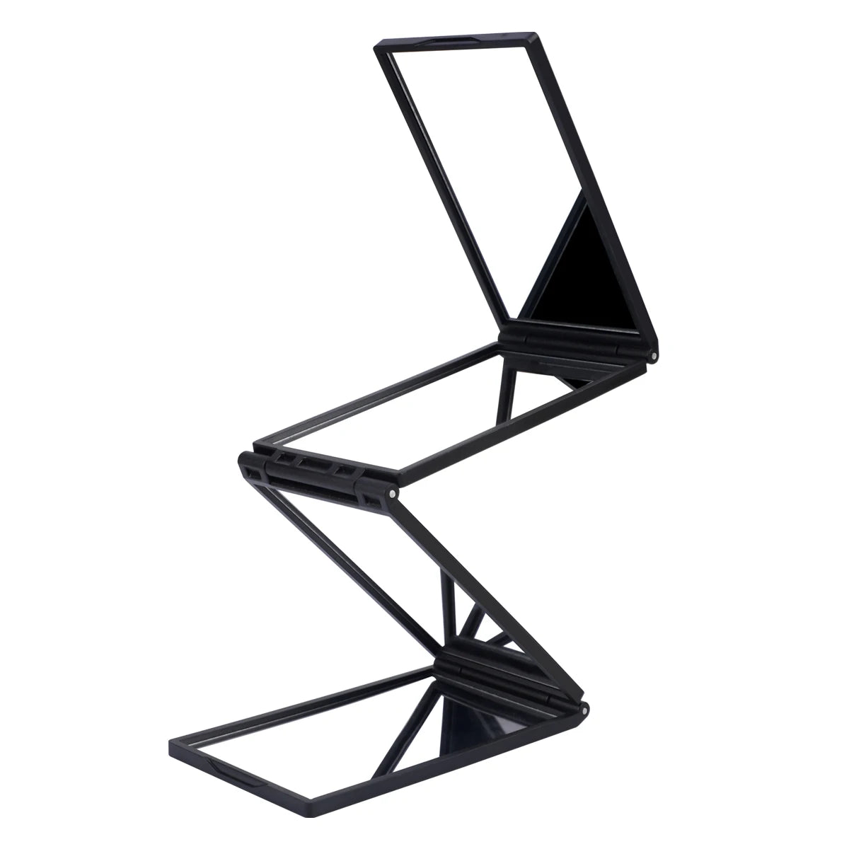 Foldable beauty mirror
