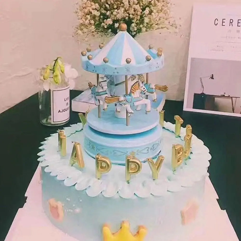 Holiday Carousel Music Box