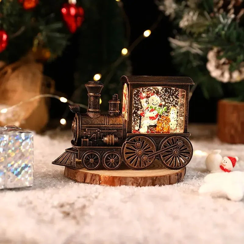 2025 Enchanted Christmas Express Illuminated Musical Train Ornament
