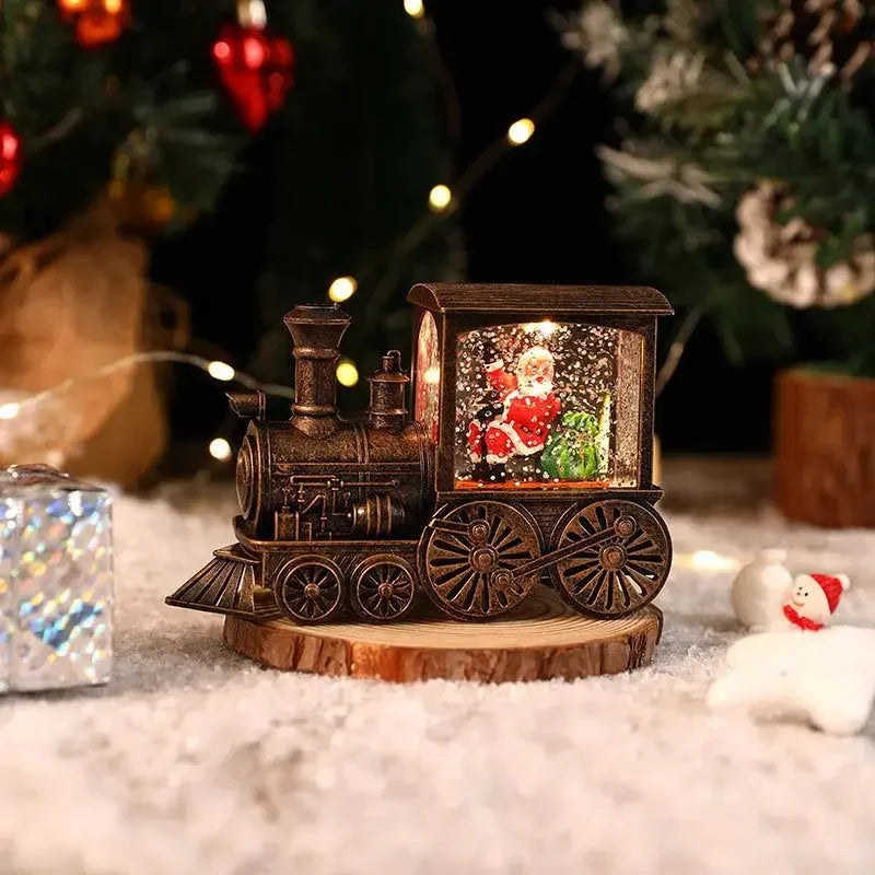 2025 Enchanted Christmas Express Illuminated Musical Train Ornament