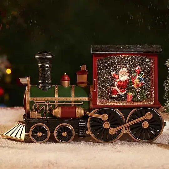 2025 Enchanted Christmas Express Illuminated Musical Train Ornament