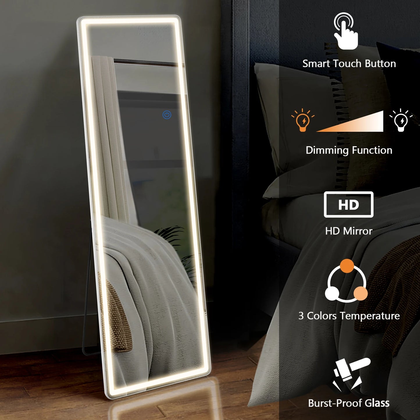 Led Full Length Mirror