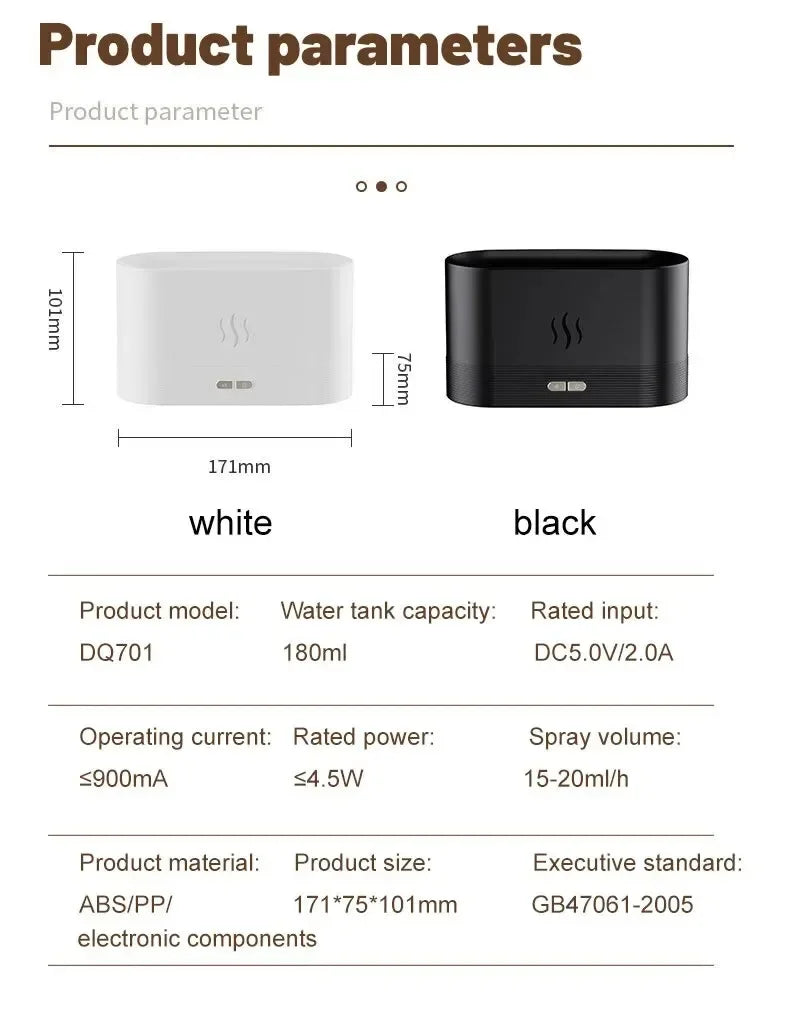 LED Lighting Ultrasonic Air Humidifier