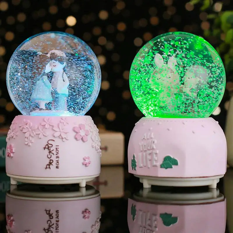 Enchanted Love Snow Globe