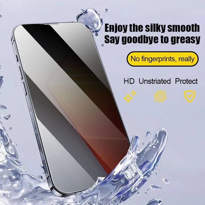5Pcs 8K Privacy Screen Protector For iPhone 17