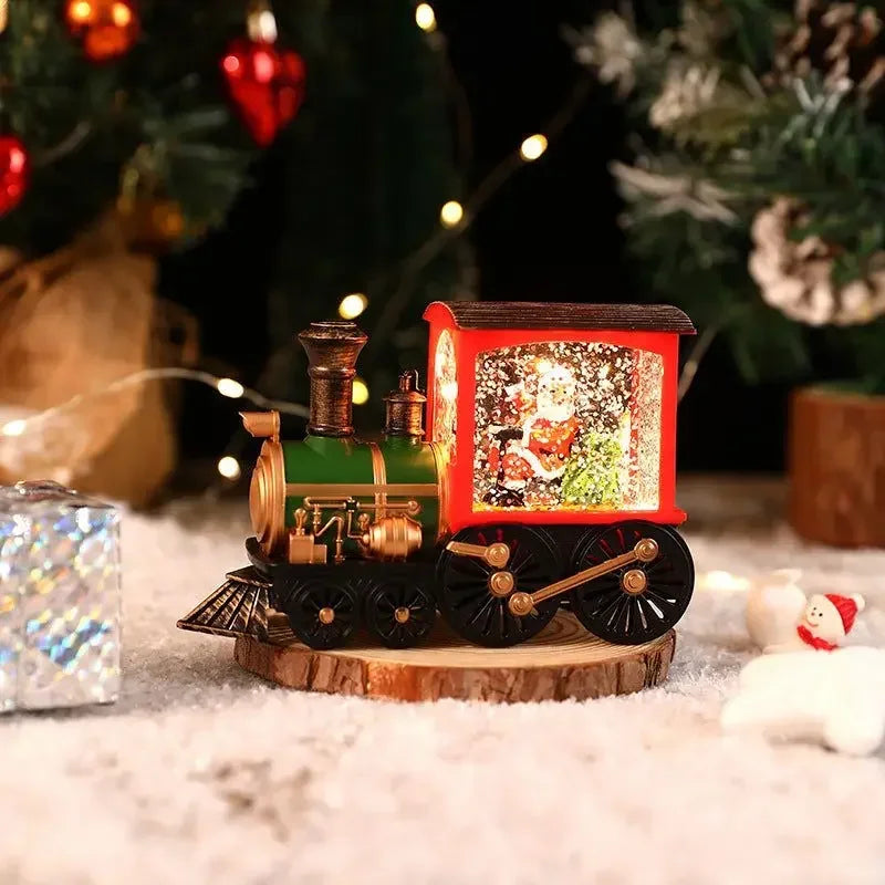 2025 Enchanted Christmas Express Illuminated Musical Train Ornament