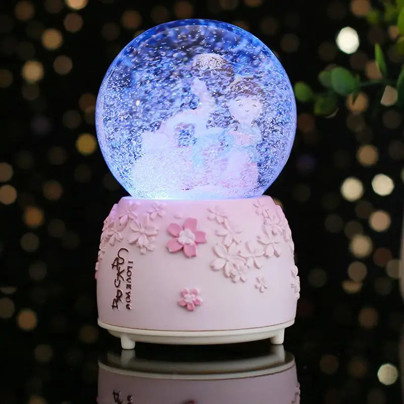 Enchanted Love Snow Globe
