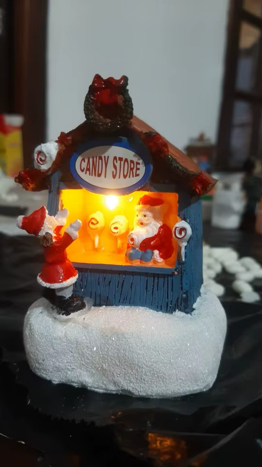 Enchanted Christmas Village LED Ornament