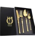 Pink gold 4-piece set
