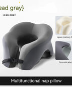 Lead Gray Afternoon Nap Pillow