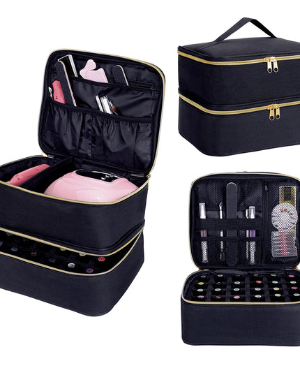 Double Layer CosmeticOrganizer Tote Bag