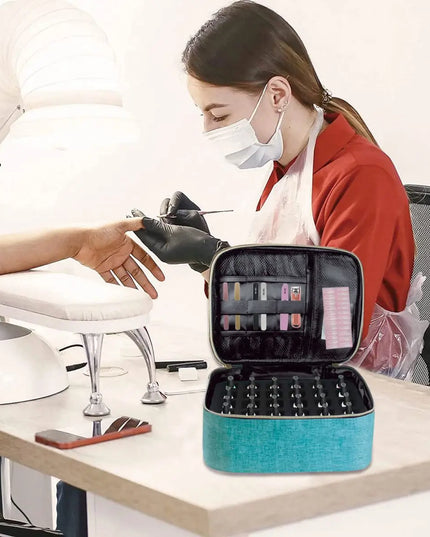 Handheld Double Layer CosmeticOrganizer