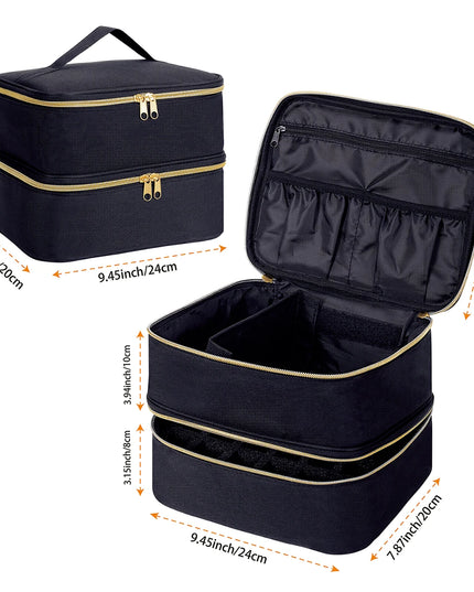 Handheld Double Layer CosmeticOrganizer