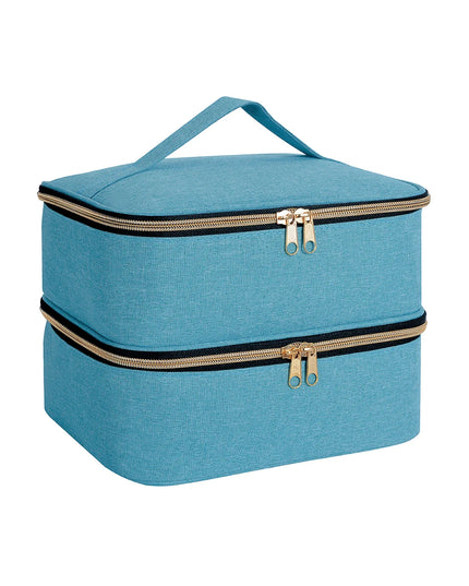 Handheld Double Layer CosmeticOrganizer