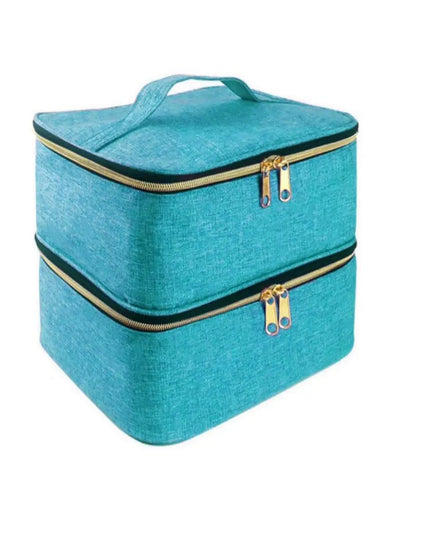 Handheld Double Layer CosmeticOrganizer