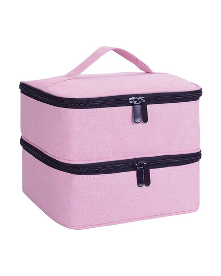 Handheld Double Layer CosmeticOrganizer