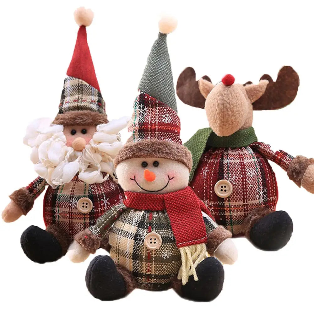 Plush Christmas Dolls