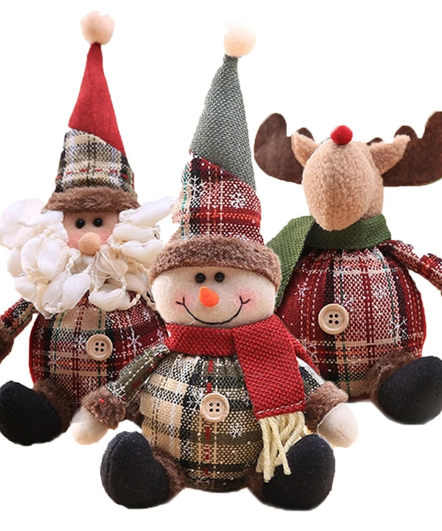 Plush Christmas Dolls