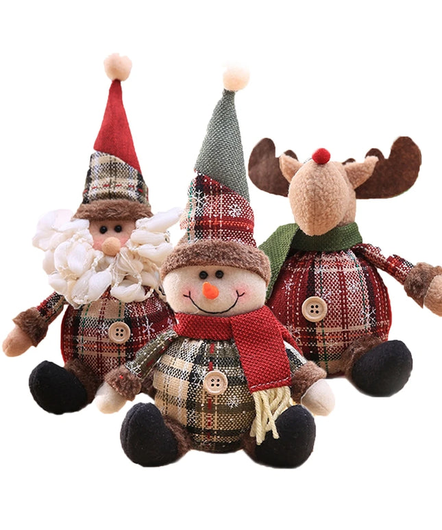 Plush Christmas Dolls