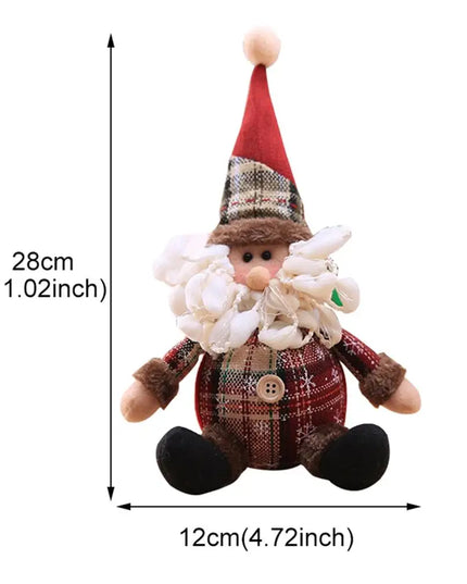 Plush Christmas Dolls