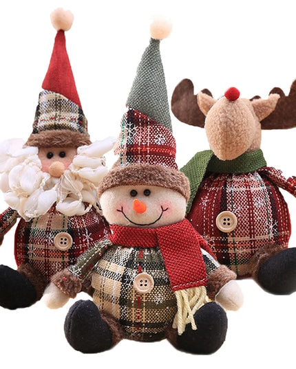 Plush Christmas Dolls