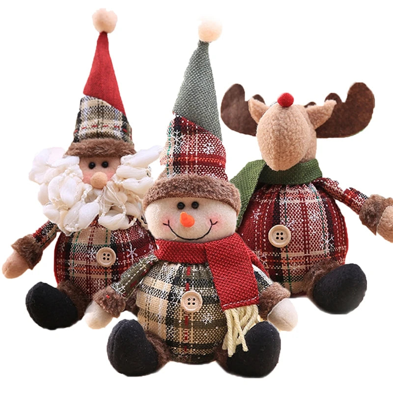 Plush Christmas Dolls