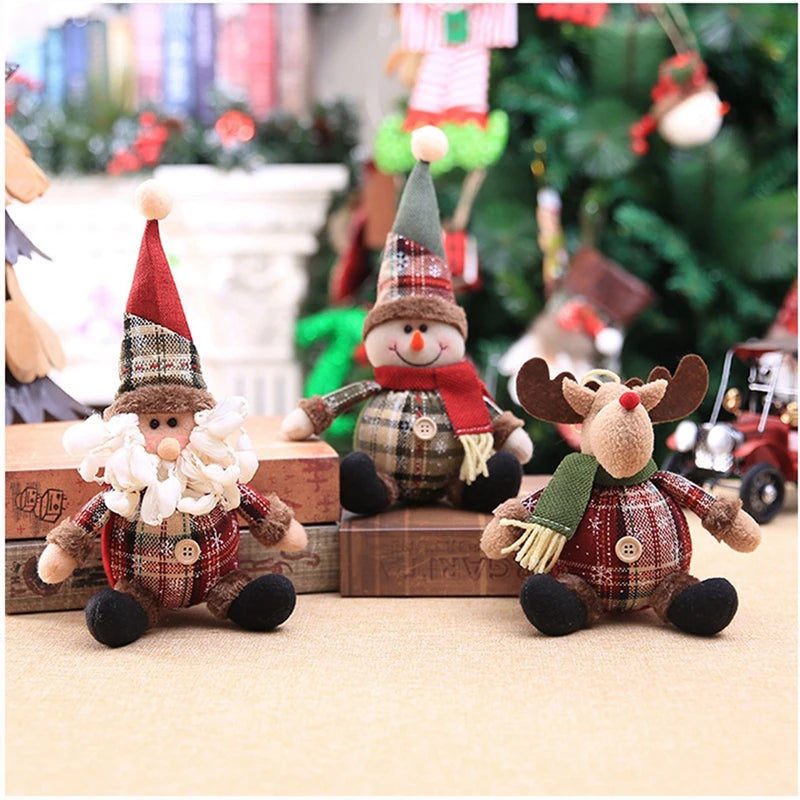 Plush Christmas Dolls