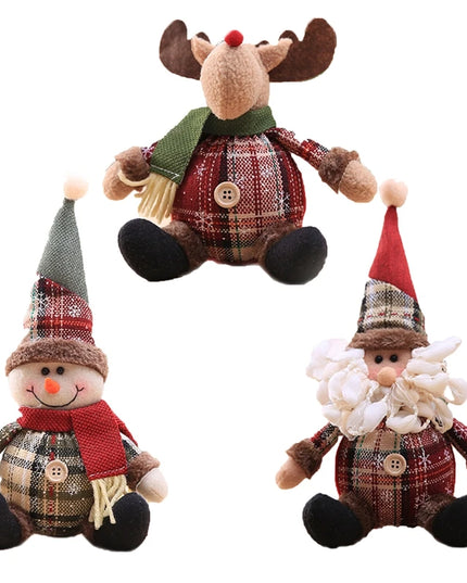 Plush Christmas Dolls