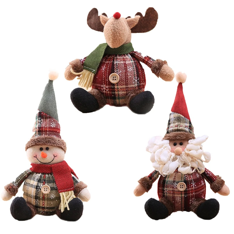 Plush Christmas Dolls
