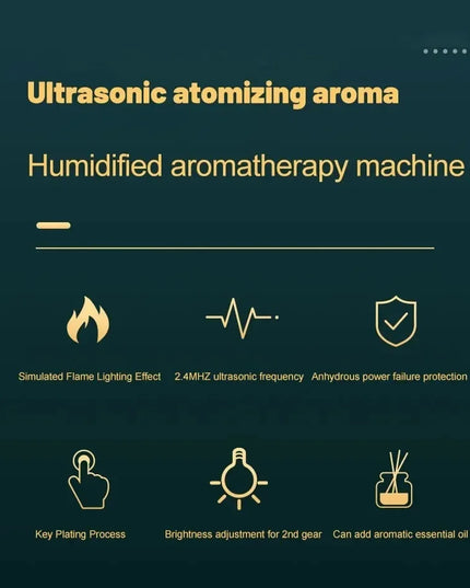 LED Lighting Ultrasonic Air Humidifier