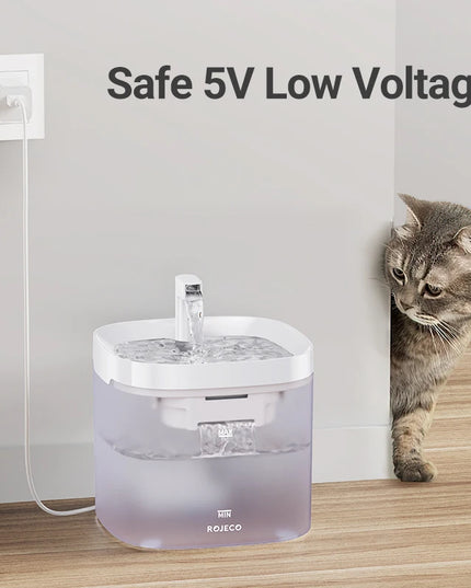 ROJECO Smart Cat Water Fountain