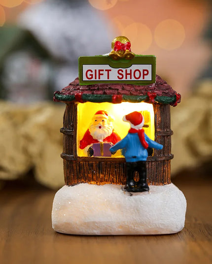 Enchanted Christmas Village LED Ornament