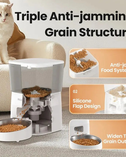 ROJECO 2L Smart WiFi Automatic Pet Feeder