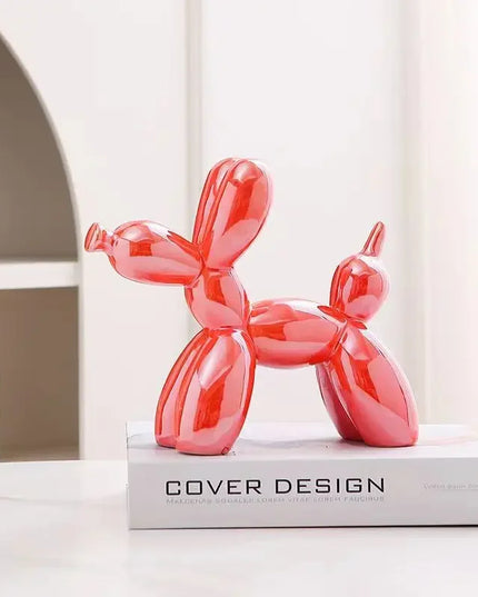 Balloon Dog Ceramic Figurine Statue