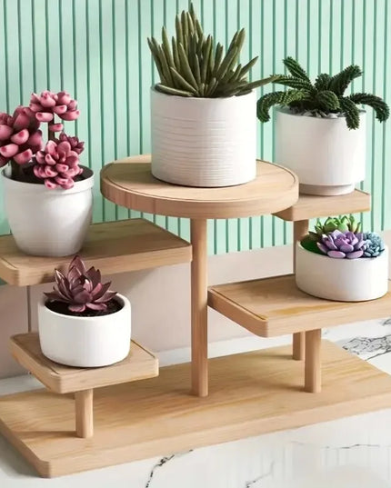 Solid Wood Stall Display Stand