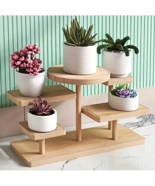 Solid Wood Stall Display Stand