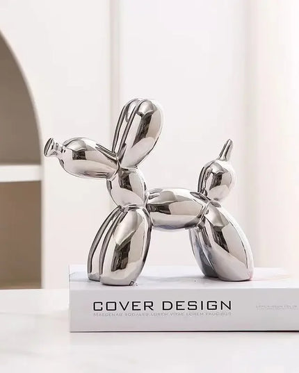 Balloon Dog Ceramic Figurine Statue