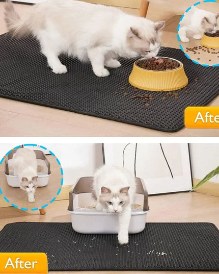 Waterproof Double Layer Cat Litter Trapping Mat
