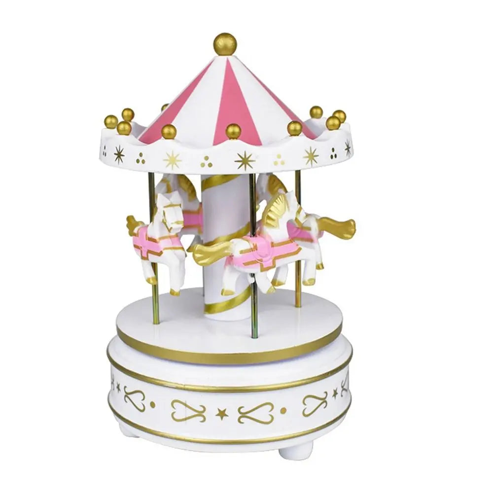 Holiday Carousel Music Box