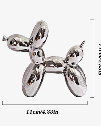 Balloon Dog Ceramic Figurine Statue