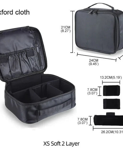 Professional Large Capacity Cosmetic &amp; Tool Case
