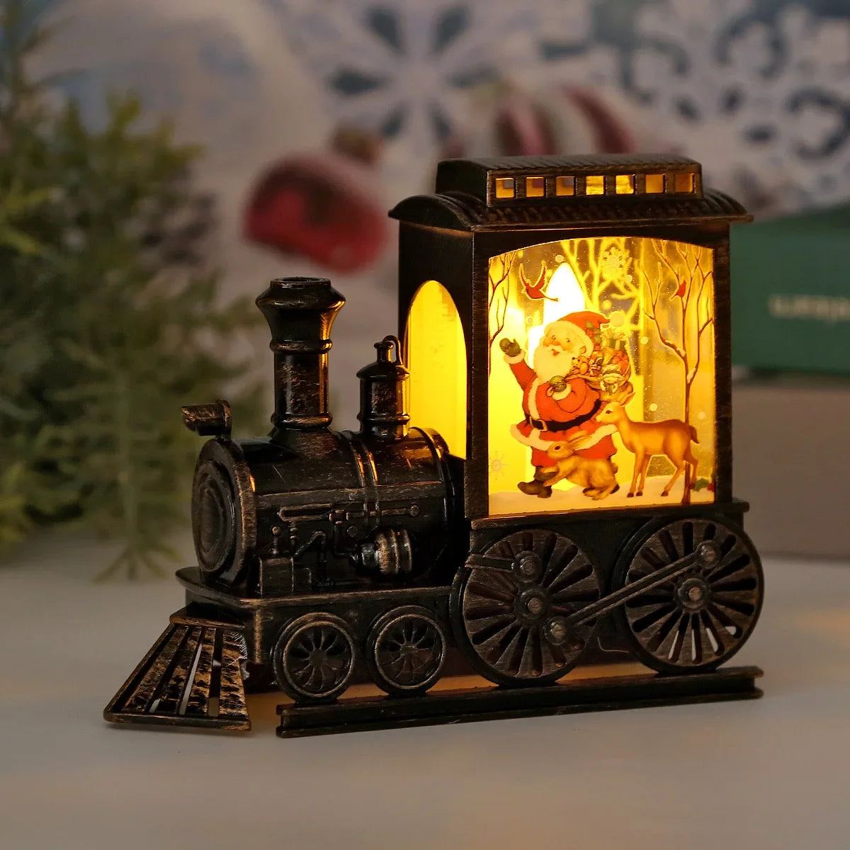 Vintage Train LED Night Lamp
