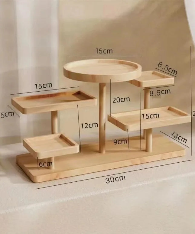 Solid Wood Stall Display Stand