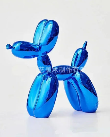 Resin Balloon Dog Sculpture