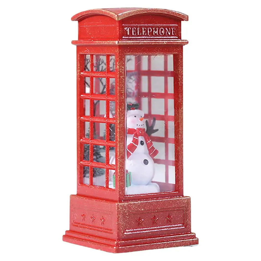 Luminous Telephone Booth Creative Night Light