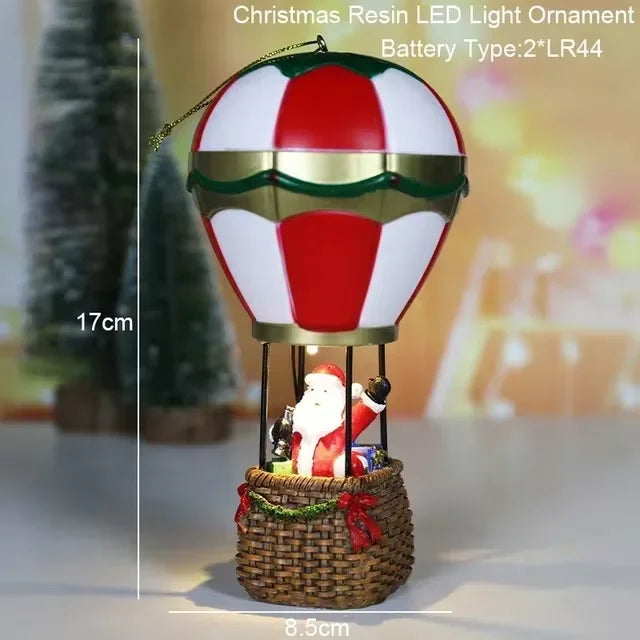 Enchanted Christmas Village LED Ornament