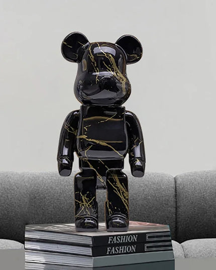 Graffiti Bear Figurine Home Decoration