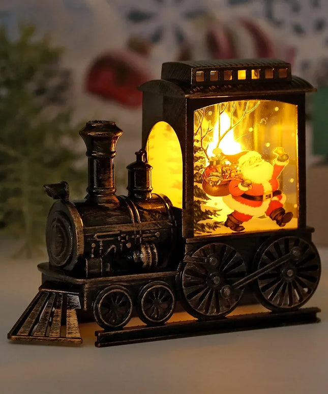 Vintage Train LED Night Lamp